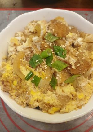 Foto resep Chicken Katsu donburi