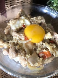 Foto resep Oyakodon (rice bowl chicken-egg)