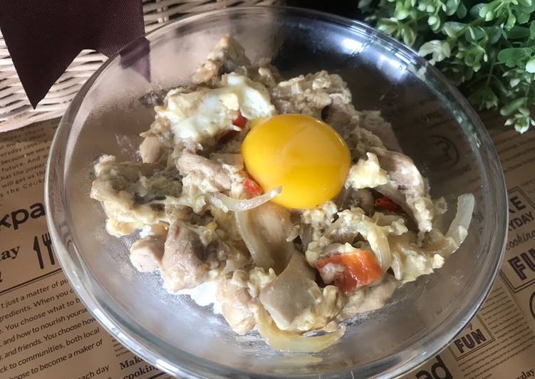 Langkah Mudah untuk Membuat Oyakodon (rice bowl chicken-egg) Anti Gagal