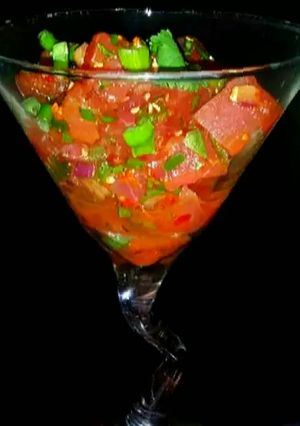 A picture of Mike's Spicy Ahi Poke & Sashimi.