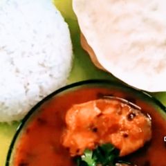 A picture of Basa Fish Curry.