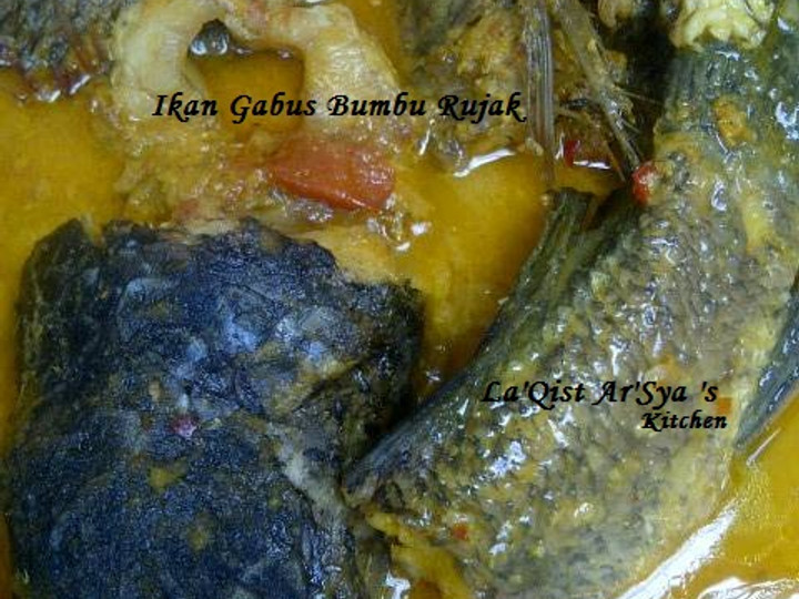 Resep Ikan Gabus Bumbu Rujak yang Menggugah Selera