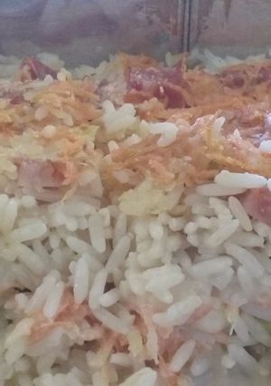 Una foto de Arroz horneado