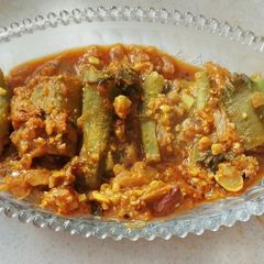A picture of Turai ki sabji.