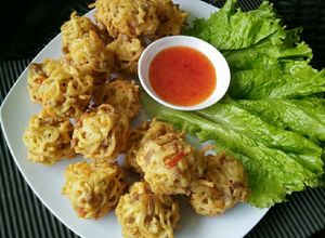 Foto resep Bola-bola MIE SOSIS (#postingrame2_mie)