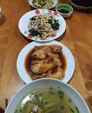 Đùi gà rim ngũ vị hương