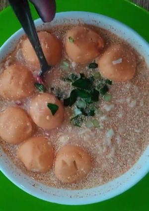 Foto resep Mie Baso Udang Tomyum Pedas keju🍜
