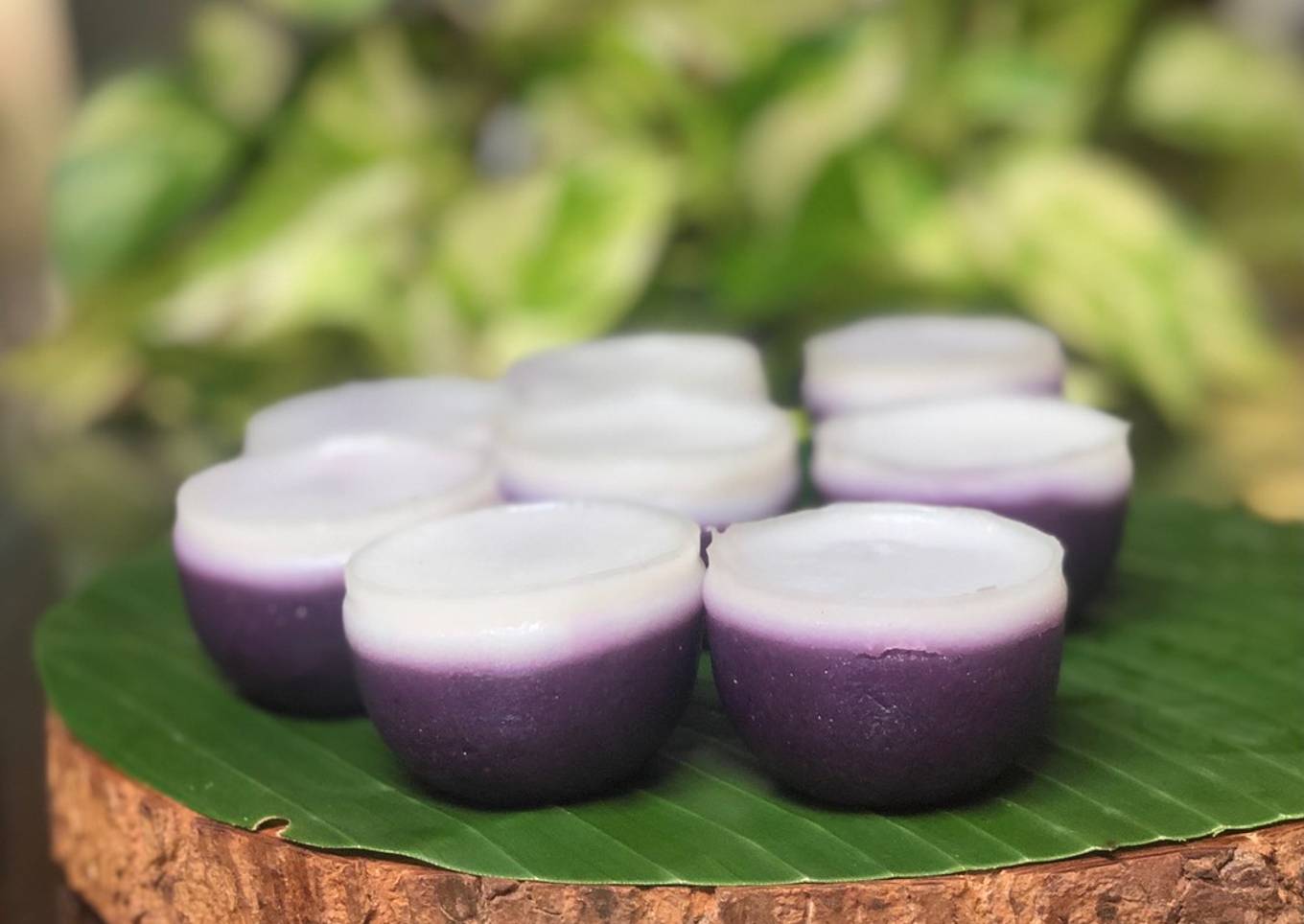 Kue Talam Ubi Ungu