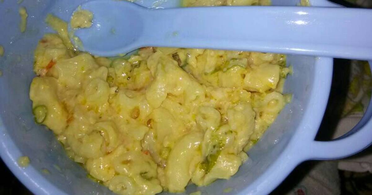 Resep Macaroni ayam keju MPASI oleh effrina bella - Cookpad