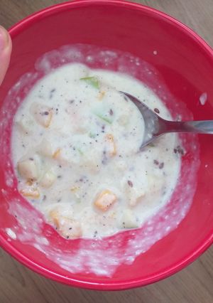 Una foto de Desayuno extra saludable y nutritivo