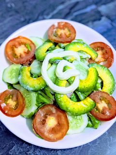 Hình của món Salad trộn - Bữa tối healthy.