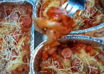 Siap Saji Lasagna kulit pangsit Enak dan Sehat