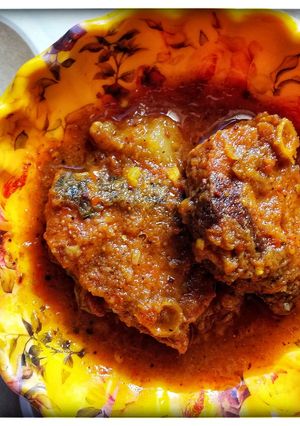 A picture of Fish Curry.
