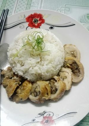 Hình của món Gà cuộn Nấm..