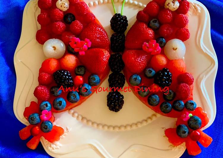 How to Make Speedy Edible Butterfly