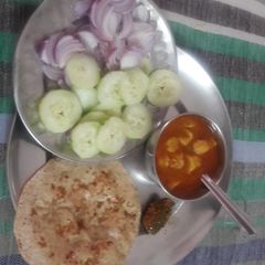 A picture of Besan ka gatte.