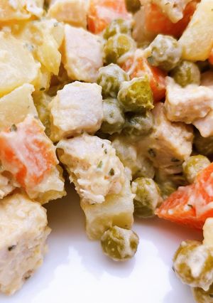 Foto di Insalata di pollo estiva