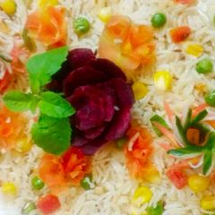 A picture of Vegetables Corn Pulav.