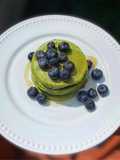 Pancakes de espinaca saludables
