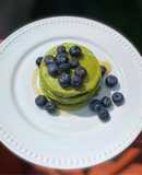 Pancakes de espinaca saludables