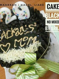 Foto resep Cake ultah blackforest moist, simpel ga pake mixer & oven