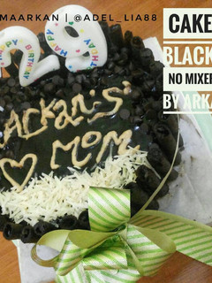 Foto resep Cake ultah blackforest moist, simpel ga pake mixer & oven