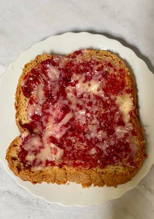 Foto resep Cheese Strawberry Toast