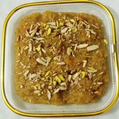 A picture of Sweet daliya/cracked wheat.