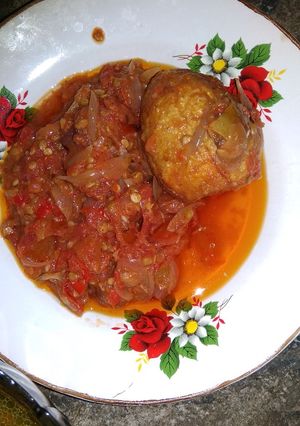Foto resep Telur sambal tomat