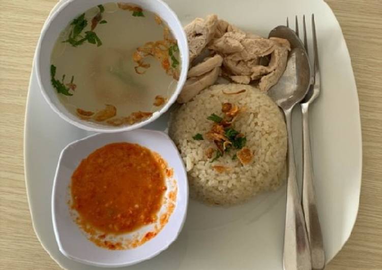 Nasi Ayam Hainan / Hainan Chicken Rice