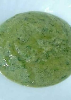 Foto di Polenta con le cime di rape