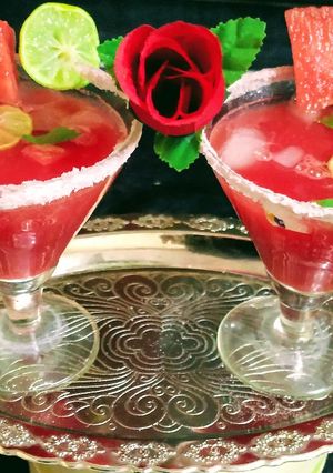 A picture of Watermelon lemonade.