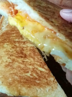 Foto resep Roti bakar Rasa pizza with telur mata sapi