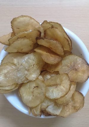 A picture of Raw Banana wafers.