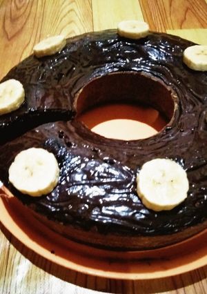 Foto resep Bolu Pisang Coklat Lumer