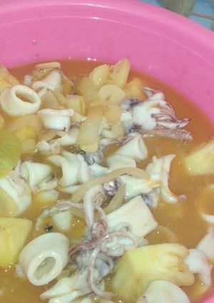 Foto resep Asam manis cumi