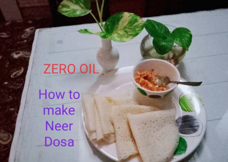 How to Make Super Quick Homemade Neer Dosa