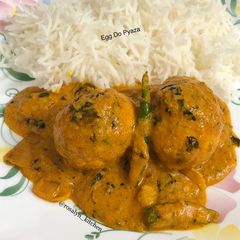 A picture of Egg Do Pyaza.