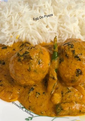 A picture of Egg Do Pyaza.