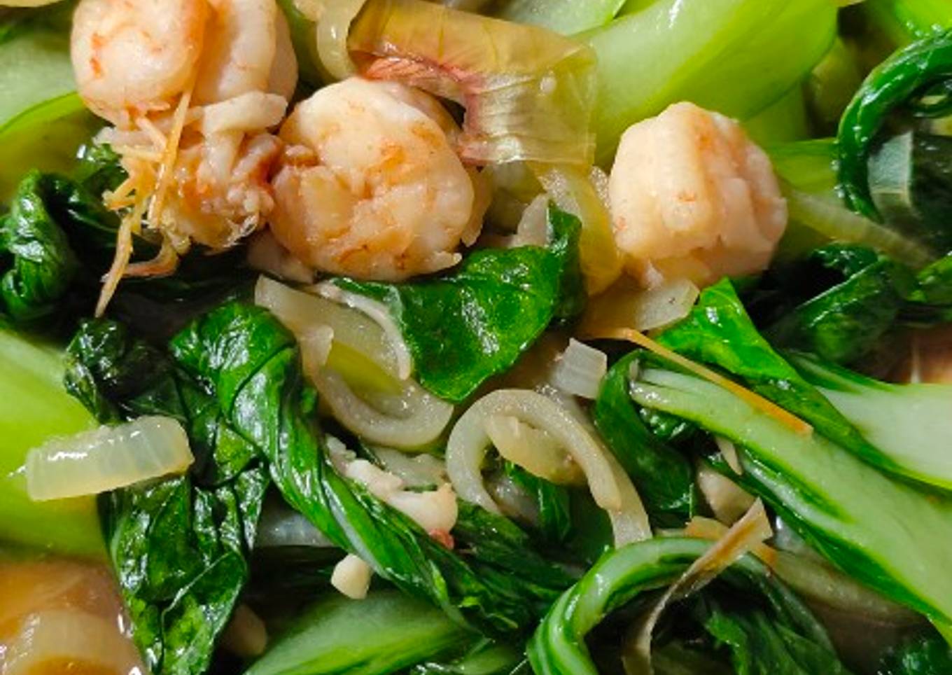 Resep Ca pakcoy udang saus tiram yang Sempurna