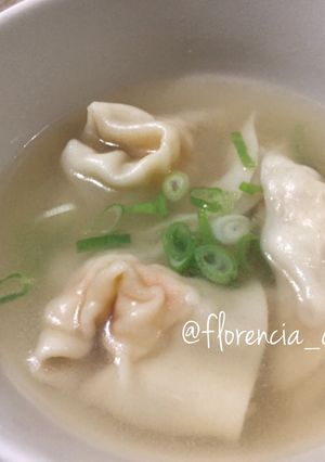 Foto resep Pangsit Rebus Isi Udang