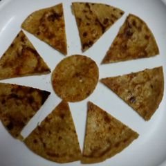A picture of Chapati Nachoes.