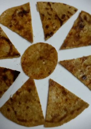 A picture of Chapati Nachoes.