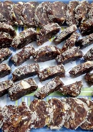 A picture of Dryfruits Rolls.
