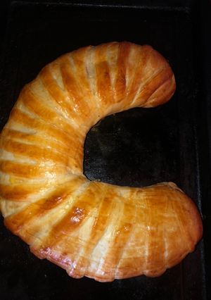 Una foto de Pan de jamón con aceitunas 🎄