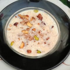 A picture of Healthy delicious majedar vermicelli dry fruits kheer.