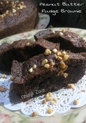 Foto resep Peanut Butter Fudge Brownie