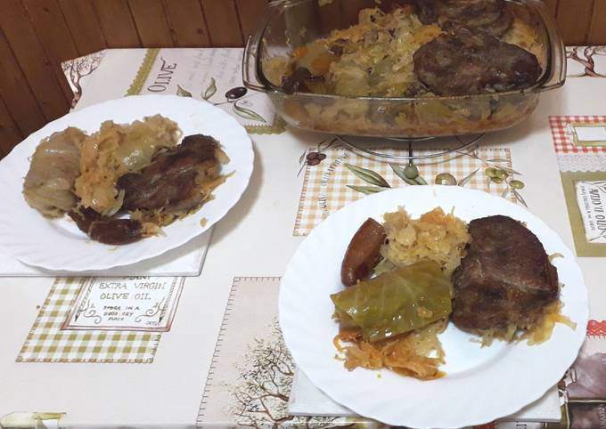 Receptek Kolozsvári töltött káposzta Receptek Kolozsvári töltött káposzta