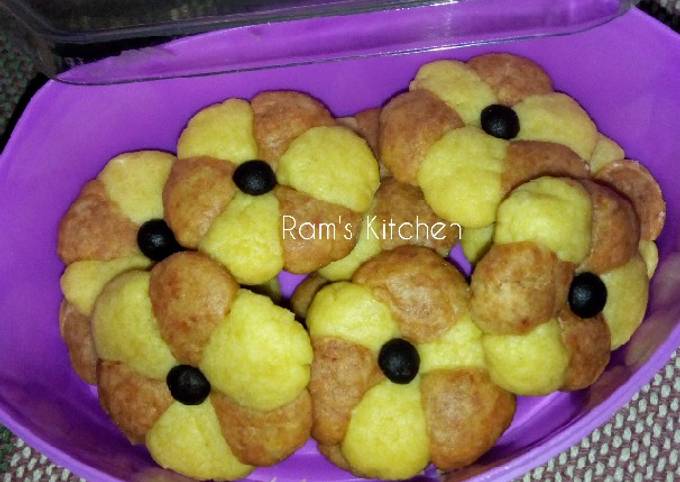 Resep 52. Kue Kering Susu 3 Bahan No Oven Anti Gagal