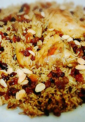 صورة لوصفة دجاج وأرز بالخلطة اللذيذة
